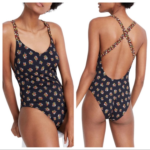 Madewell Other - Madewell Second Wave Crisscross One-Piece Swimsuit